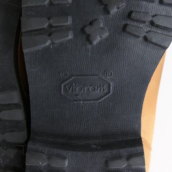 SAMUEL HUBBARD 24 Seven Nubuck Leather Chelsea Boots Vibram Sole Tan Mens 11.5 - Picture 8 of 9